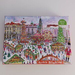 Christmas Market Galison 1000 piece Jigsaw puzzle New in Box